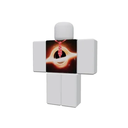 black hole and tie