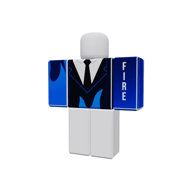 Blue Flame Suit